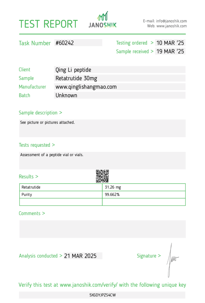 RT30 COA